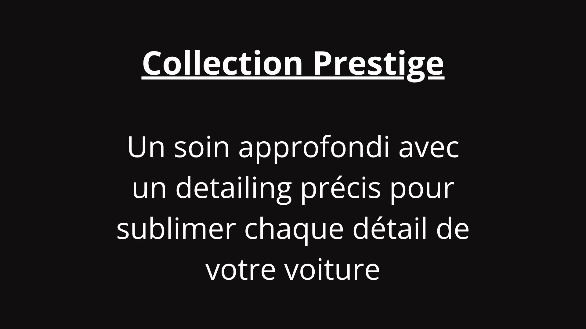 Collection Prestige